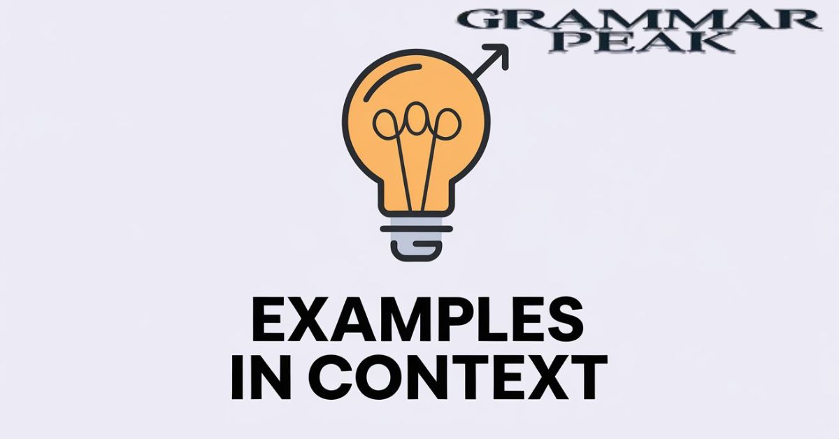 Examples in Context