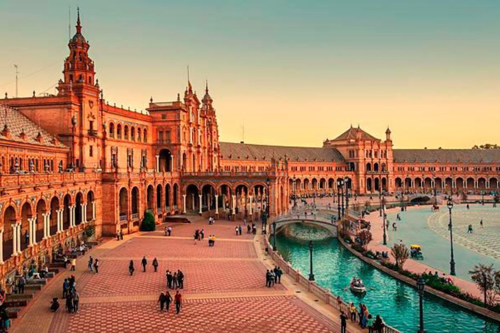 Plaza de España en Sevilla, Andalucía