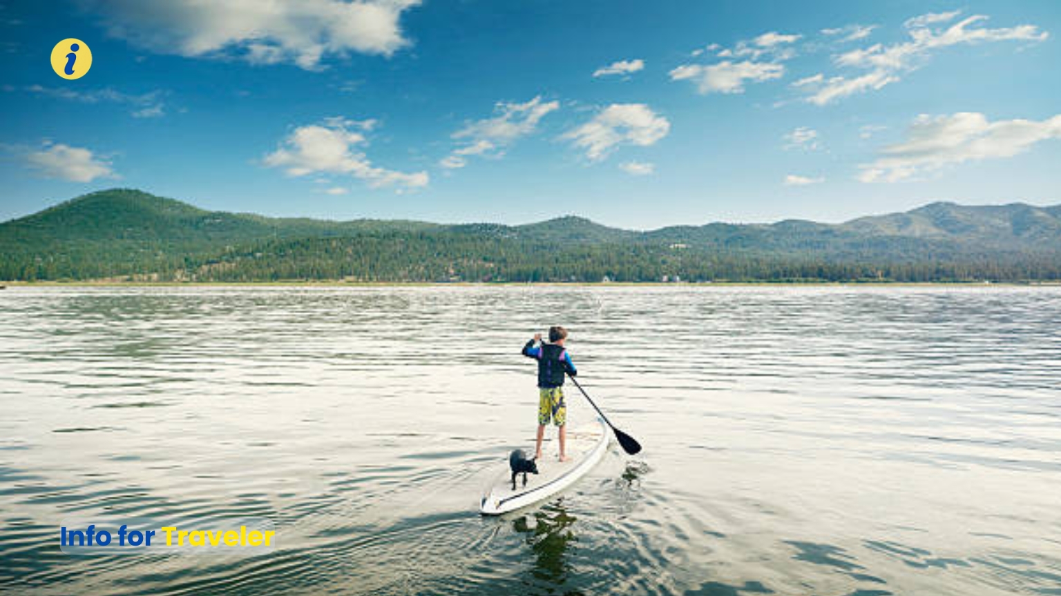 Classic lakeside views in Big Bear 