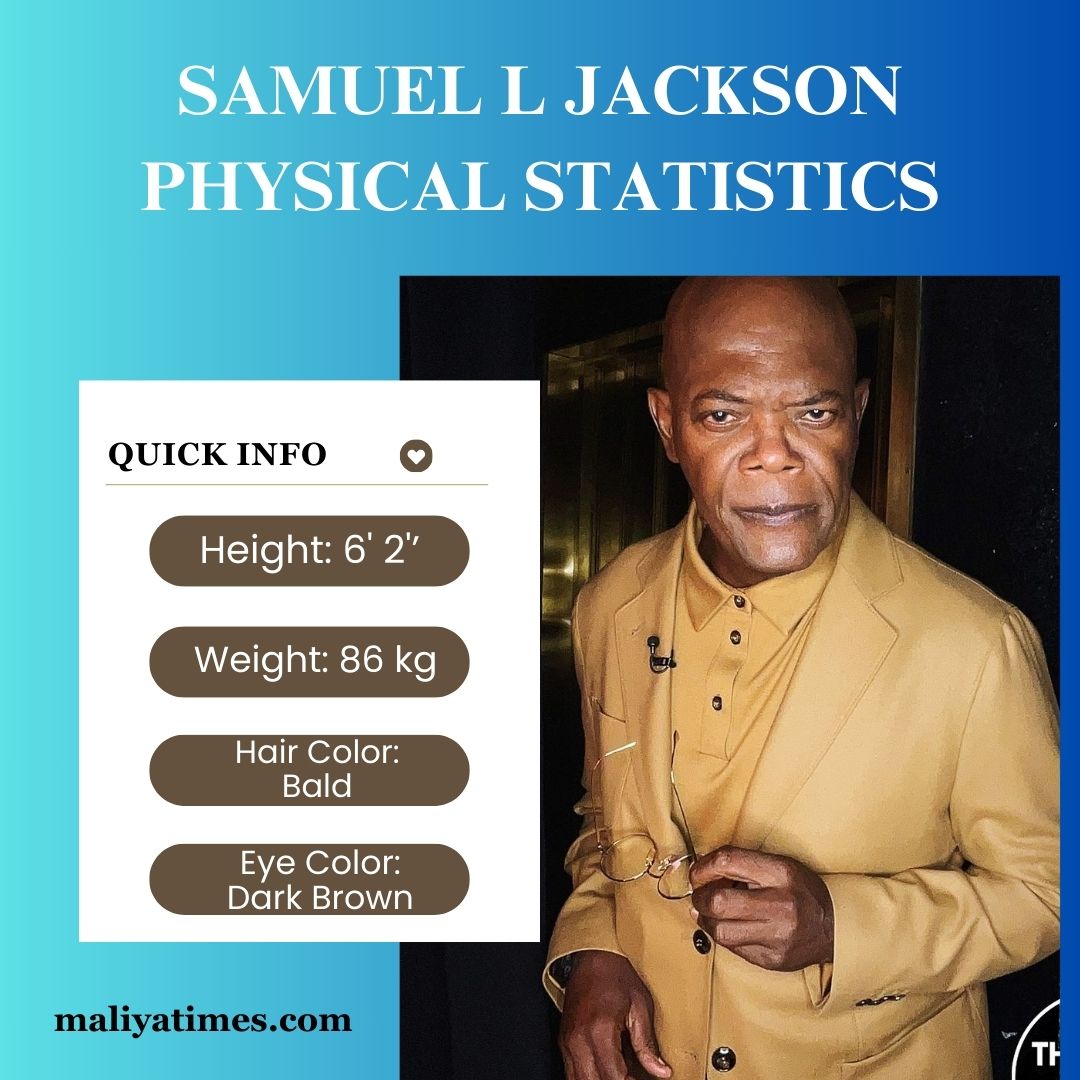 Samuel l Jackson Physical Statistics