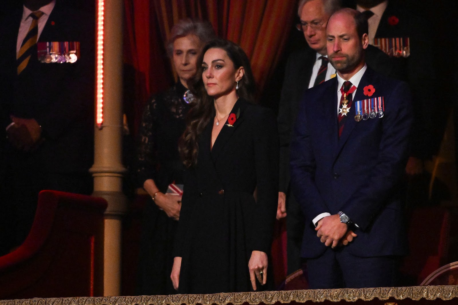 Catherine, Princess of Wales, and Prince William, Prince of Wales attend the Royal British Legion Festival of Remembrance in London, England | Source: Getty Images