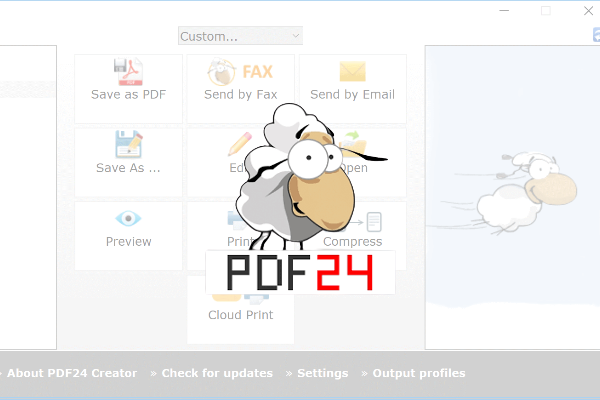 PDF24 giúp hỗ trợ in nhiều file PDF cùng lúc