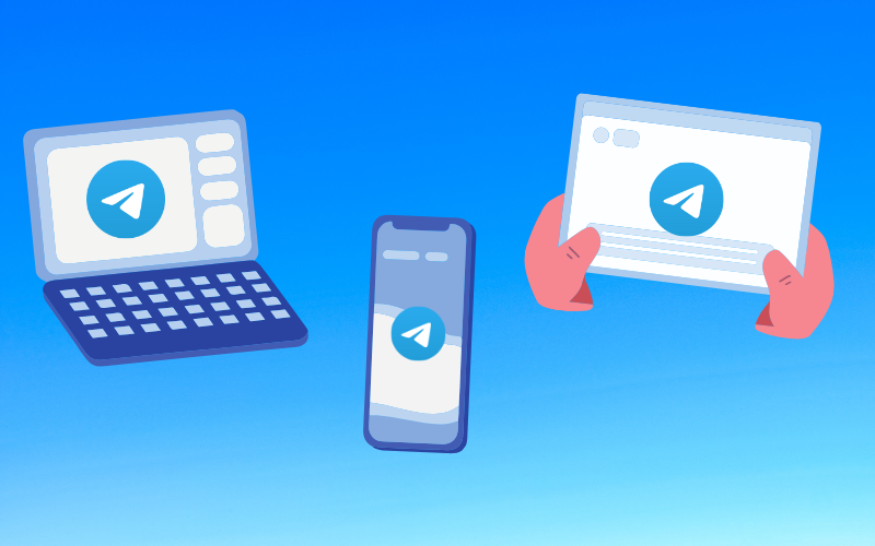 Different Devices for Telegram Account
