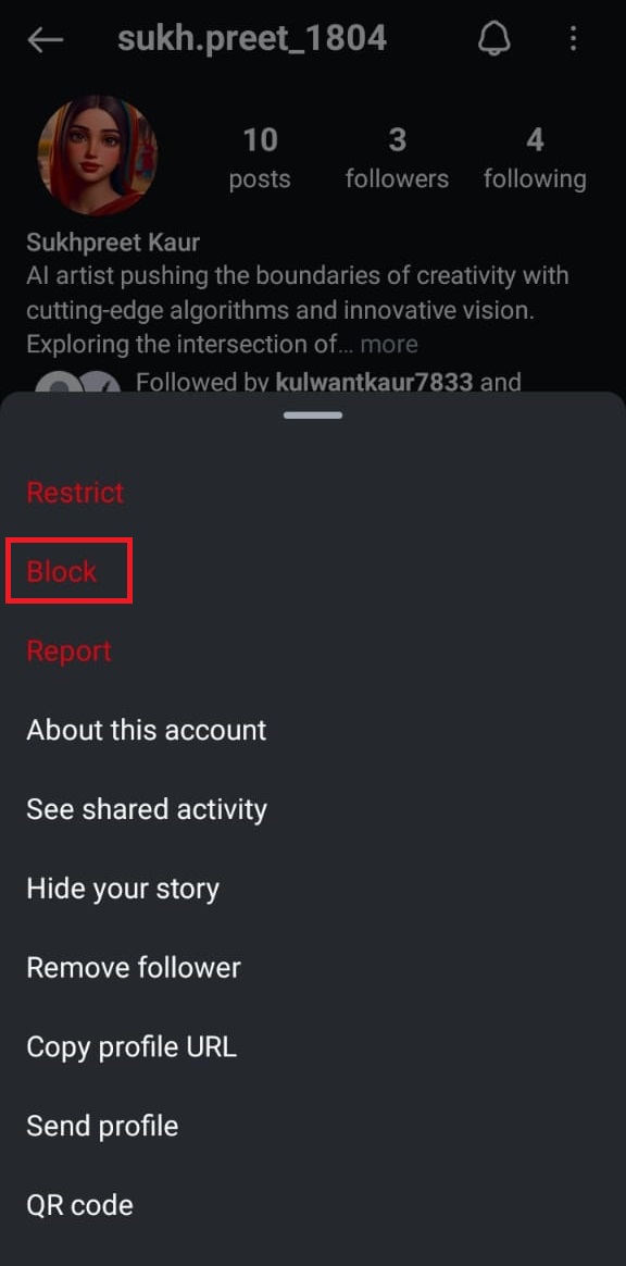 click Block