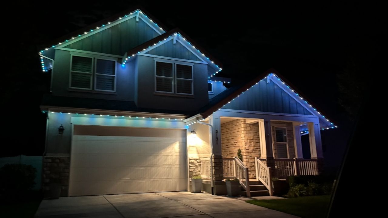 poor power distribution permanent christmas lights