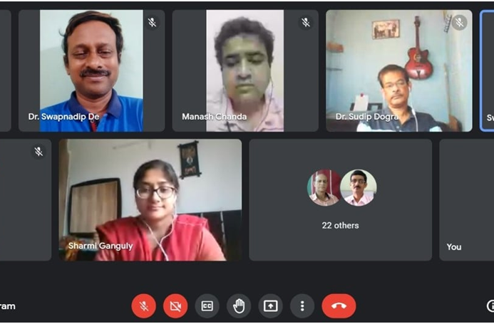A screenshot of a video call

AI-generated content may be incorrect.