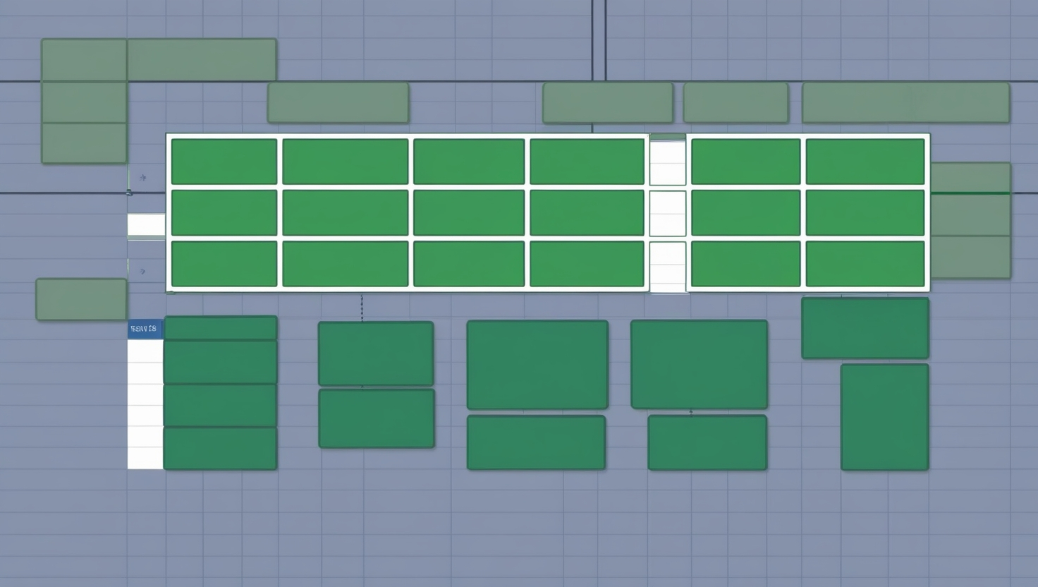 Spreadsheet Rectangles
