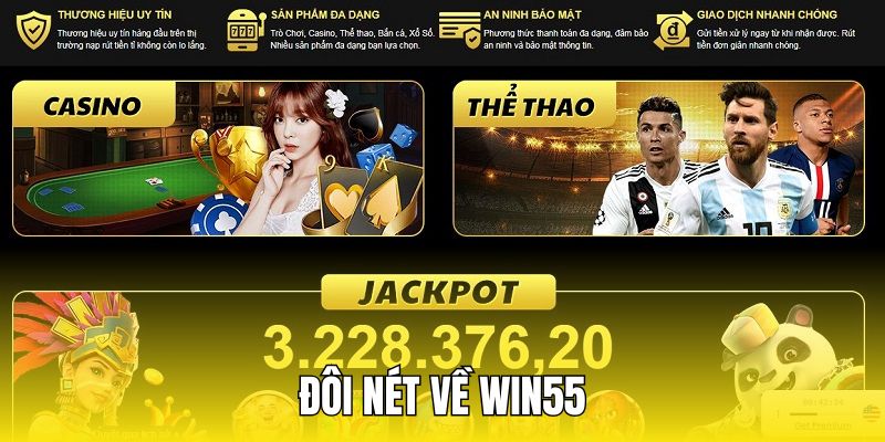 WIN55 luôn uy tín và minh bạch trong mọi hoạt động