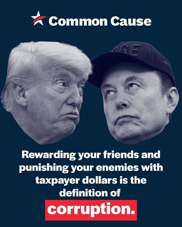 Rewarding your friends and punishing your enemies with taxpayer dollars is the definition of corruption.