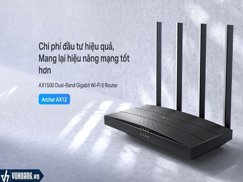 TP-Link Archer AX12 là cục phát wifi gia đình phù hợp với nhu cầu chất lượng và giá