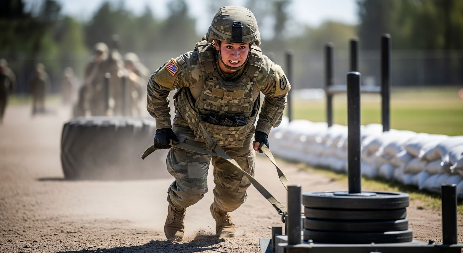 ACFT sprint drag day