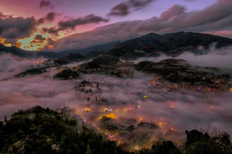 Cloud hunting at Ham Rong Mountain, Sapa. Source: Traveloka