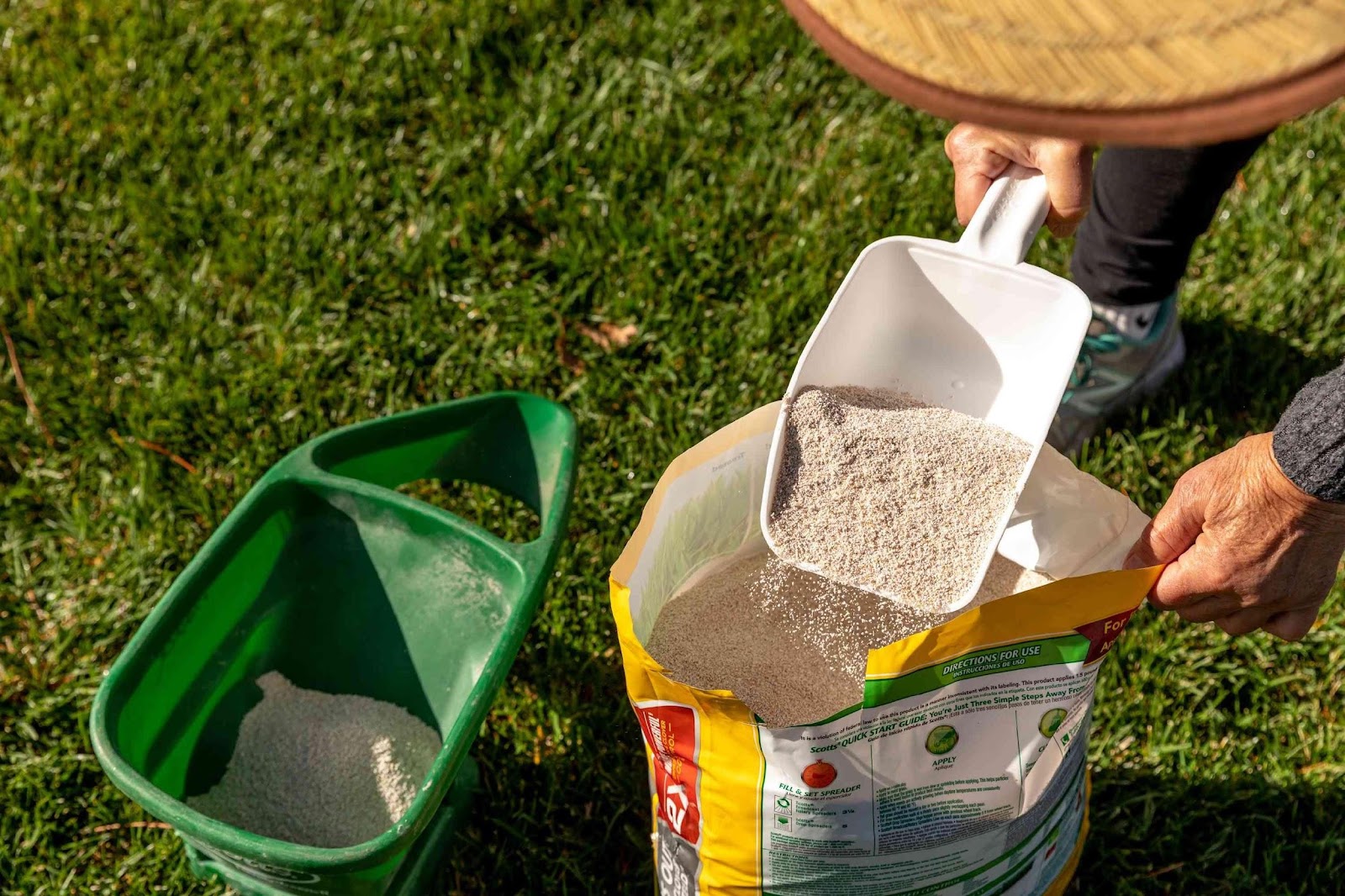 Fertilizing the Lawn