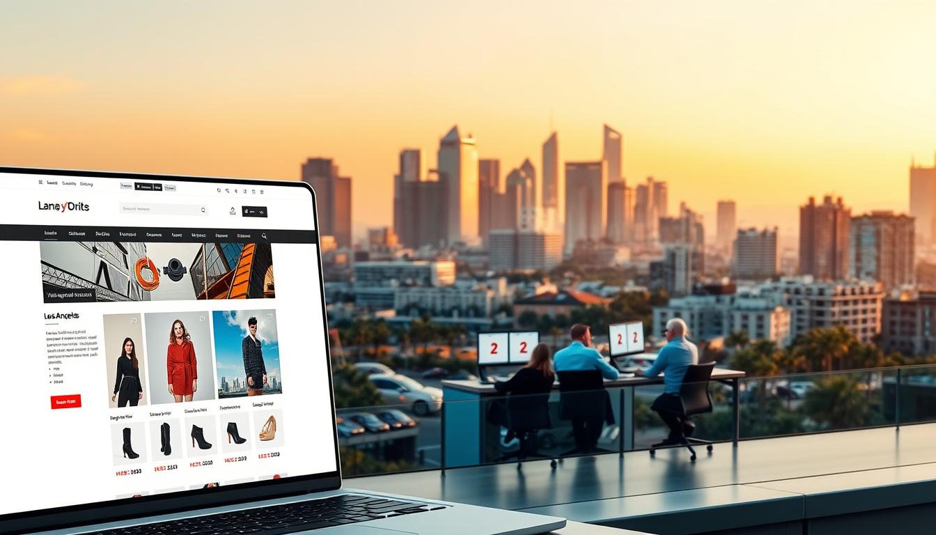ecommerce web design services Los Angeles