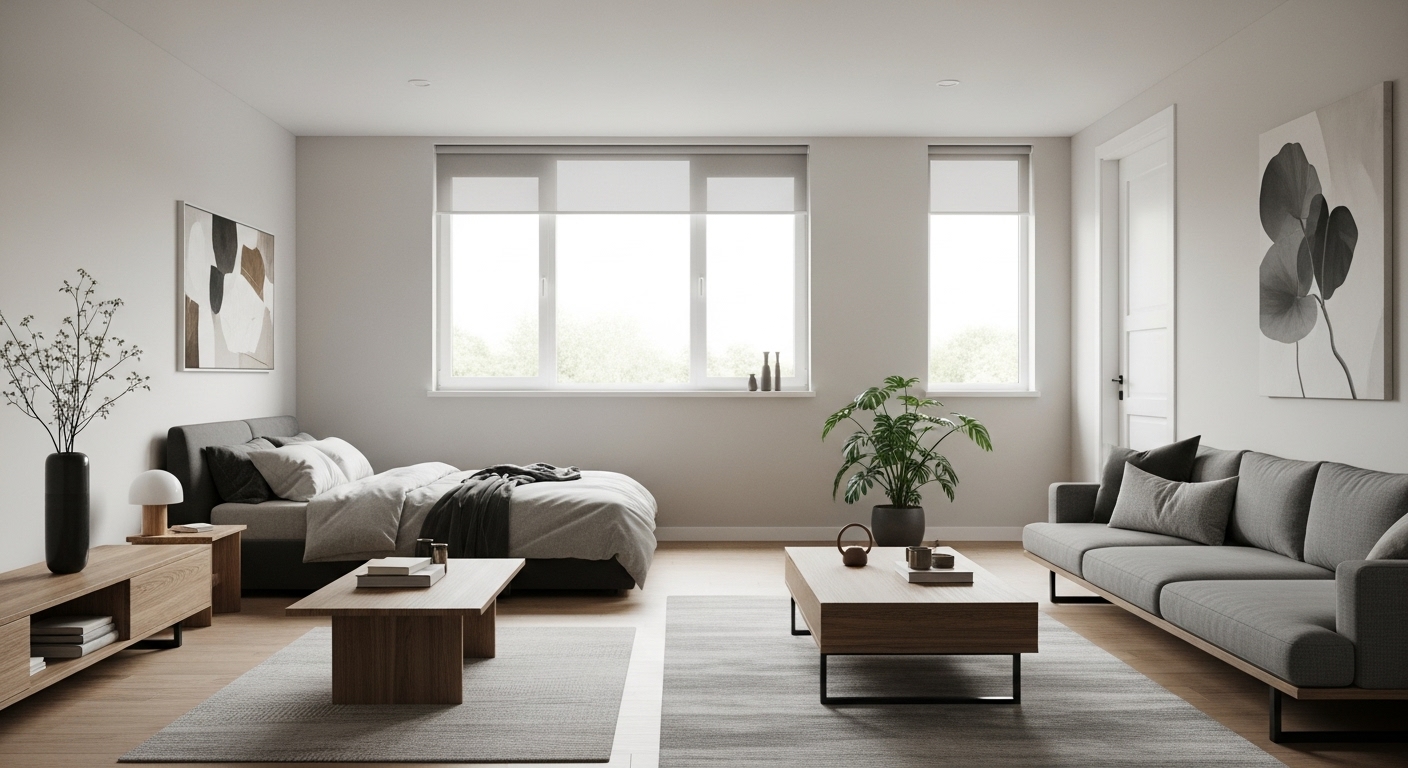 Low Furniture for a Relaxed Look
