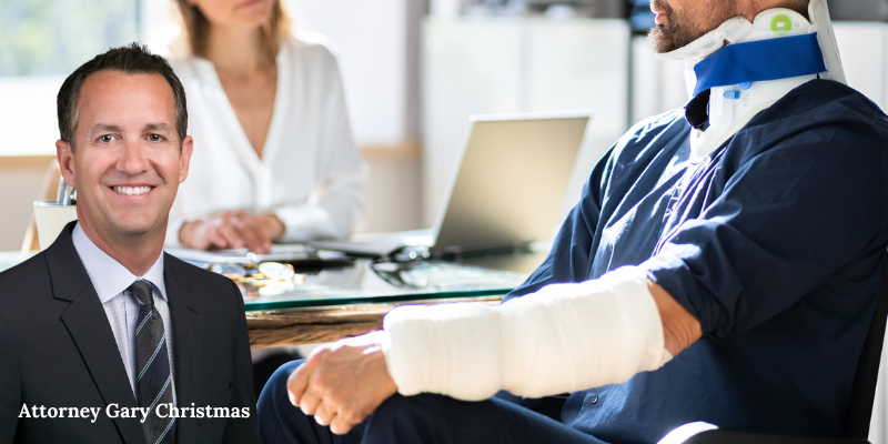 Personal Injury Attorney Gary Christmas helping victims through the legal process and pain and suffering.