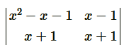 NCERT Solutions class 12 Maths Determinants/image005.png