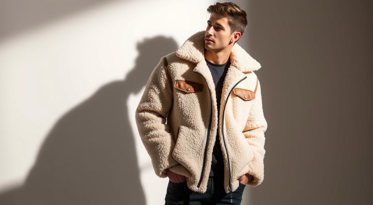 trendy Sherpa jackets