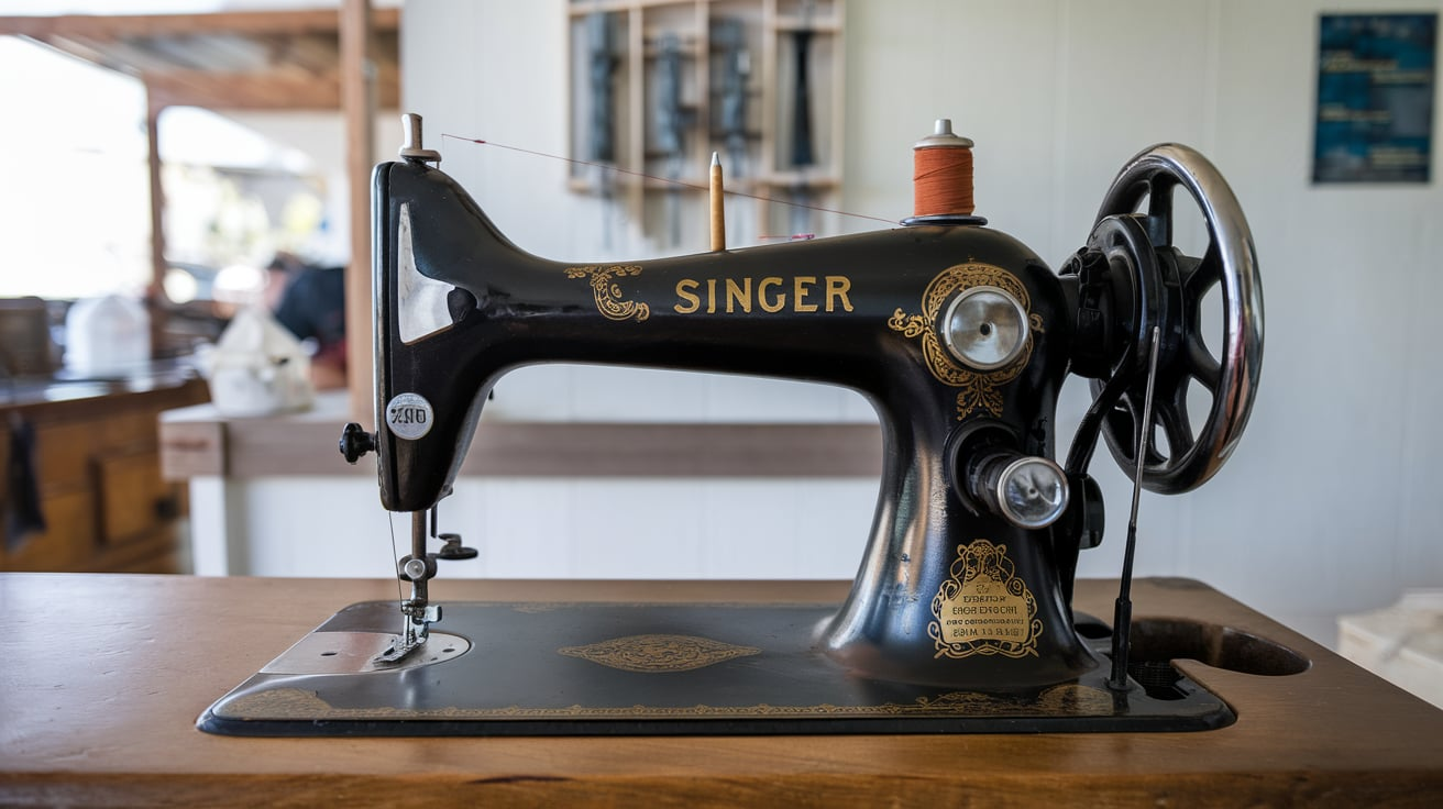  616 North Escondido California Singer Sewing Machine
