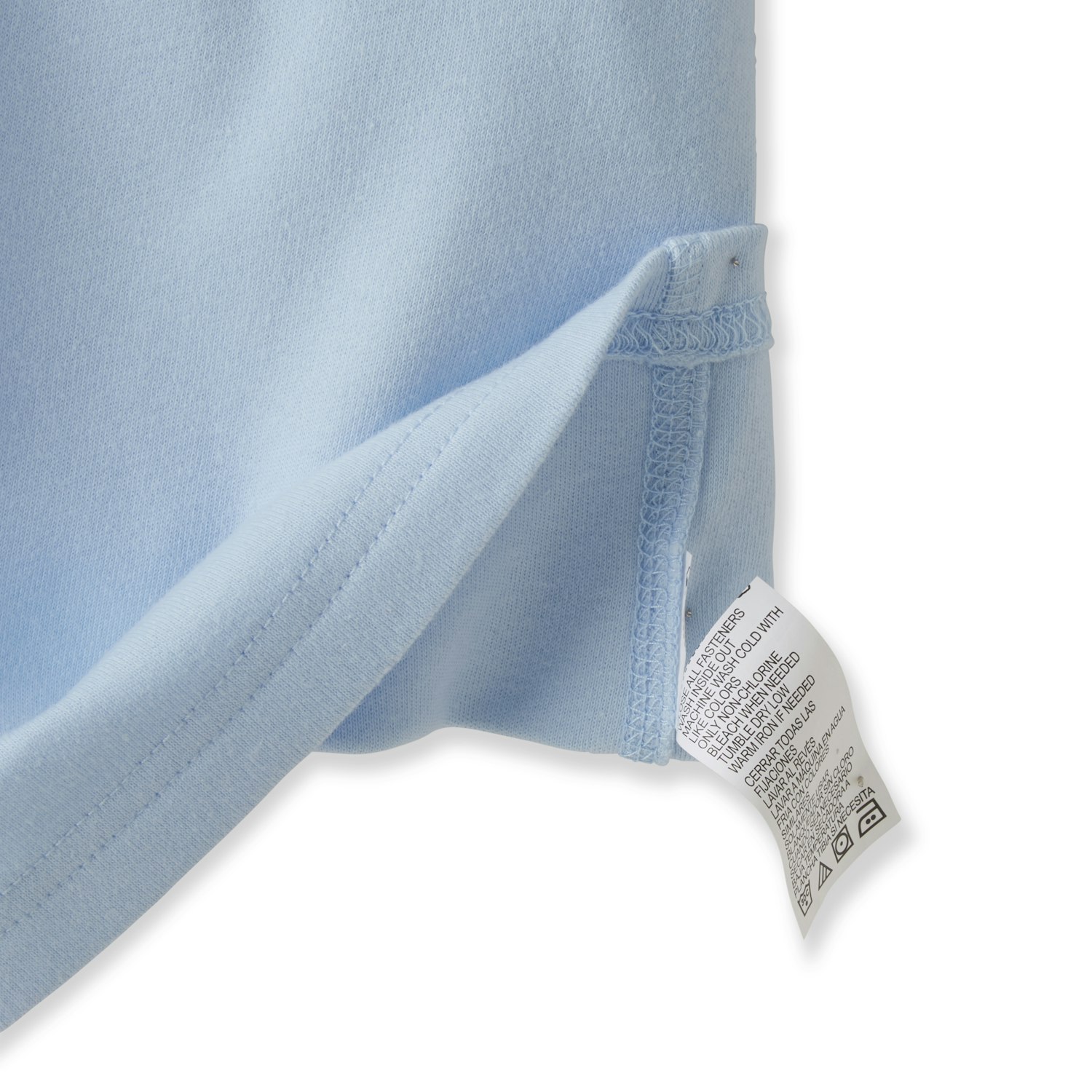 adaptive clothing with tearaway care label