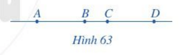 CHƯƠNG 6. HÌNH HỌC PHẲNGBÀI 4: TIA1. TIABài 1: Thực hiện theo các bước sau:Bước 1. Vẽ đường thẳng xy:Bước 2. Lấy điểm O trên đường thẳng xy.Giải nhanh:Bước 1. Vẽ đường thẳng xy:Bước 2. Lấy điểm O trên đường thẳng xy Điểm O chia đường thẳng xy thành hai phần, đó là hai nửa đường thẳng Ox và Oy.Bài 2: Hãy đọc và viết các tia ở Hình 55. Giải nhanh:Các tia ở Hình 55 là:Tia gốc I được đọc và viết là: IA, IB, IC, ID.Tia gốc A được đọc và viết là: AI.Tia gốc B được đọc và viết là: BI.Tia gốc C được đọc và viết là: CI.Tia gốc D được đọc và viết là: DI.Bài 3: Cho hai điểm A, Ba) Vẽ tia AB.b) Vẽ tia BAGiải nhanh:a) Các bước vẽ tia AB như sau:Bước 1: Lấy hai điểm A và B;Bước 2: Đặt cạnh thước đi qua hai điểm A và B. Vạch theo cạnh thước bắt đầu từ A đi qua B.Ta được tia AB:b) Các bước vẽ tia BA như sau:Bước 1: Lấy hai điểm A và B;Bước 2: Đặt cạnh thước đi qua hai điểm A và B. Vạch theo cạnh thước bắt đầu từ B đi qua A.Ta được tia BA:2. HAI TIA ĐỐI NHAUBài 1: Quan sát đồng hồ lúc 6 giờ.Nếu ta coi vị trí gắn hai kim trên mặt đồng hồ là gốc O, kim phút nằm trên tia Ox, kim giờ nằm trên tia Oy (Hình 56) thì hai tia Ox và Oy có đặc điểm gì?Giải nhanh:Hai tia Ox và Oy có chung gốc và cùng nằm trên một đường thẳng.Tia Ox (hướng lên trên) và tia Oy (hướng xuống dưới) có chiều hướng ngược nhau.Bài 2: Đọc tên bốn cặp tia đối nhau ở Hình 58Giải nhanh:Bốn cặp tia đối nhau ở trên Hình 58:Tia Ax và tia Ay;Tia Bx và tia By;Tia Cx và tia Cy;Tia BA và tia BC.(Ngoài ra còn có các cặp tia khác đối nhau như Ax và AB, Ax và AC, Bx và BC, BA và By, BA và BC, CA và Cy, CB và Cy)3. HAI TIA TRÙNG NHAUBài 1: Quan sát đồng hồ lúc 12 giờ.Nếu ta coi vị trí gắn hai kim trên mặt đồng hồ là gốc O, kim phút nằm trên tia Ox, kim giờ nằm trên tia Oy (Hình 59) thì hai tia Ox và Oy có đặc điểm gì?Giải nhanh:Hai tia Ox và Oy có các đặc điểm là:- Hai tia Ox và Oy có chung gốc O và cùng nằm trên một đường thẳng.- Hai tia Ox và Oy cùng chung một hướngBài 2: Quan sát Hình 61a) Tia OA trùng với tia nào?b) Hai tia OB và Bn có trùng nhau không? Vì sao?c) Hai tia Om và On có đối nhau không? Vì sao?Giải nhanh:a) Tia OA trùng với tia Om.b) Hai tia OB và Bn không trùng nhau. Vì hai tia này không chung điểm gốc.c) Hai tia Om và On không đối nhau. Vì hai tia này không tạo thành một đường thẳng.BÀI TẬP