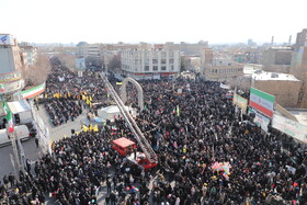 چهل و ششمین راهپیمایی۲۲ بهمن در تبریز