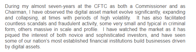 Cftc Chair Behnam Dubs 70-90% Cryptos ‘Non-Securities’