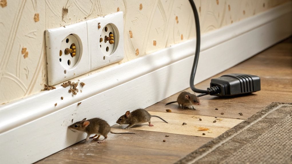 detecting mouse presence in residence