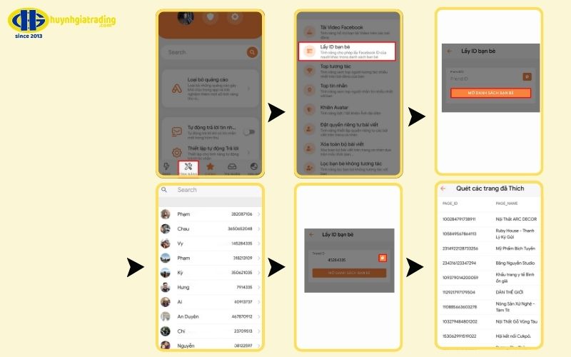 Check ID Facebook của bạn bè bằng ứng dụng Monokai Toolkit