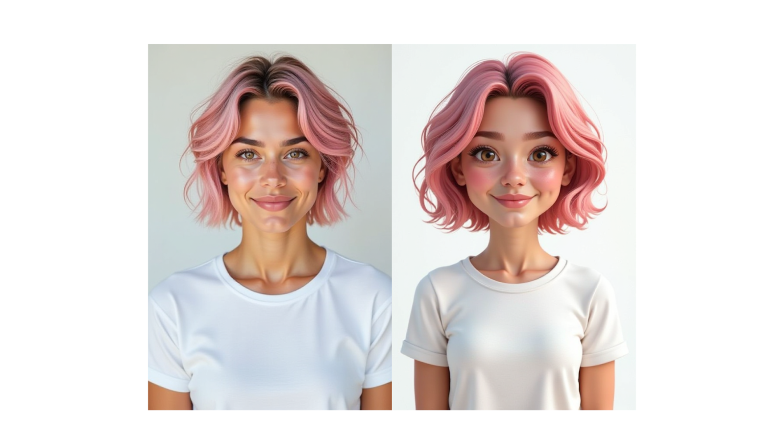 an example of 3D or avatar style cartoon
