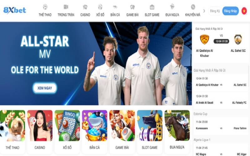 8xbet - Nhà cái cá cược uy tín bậc nhất thế giới hiện nay-2