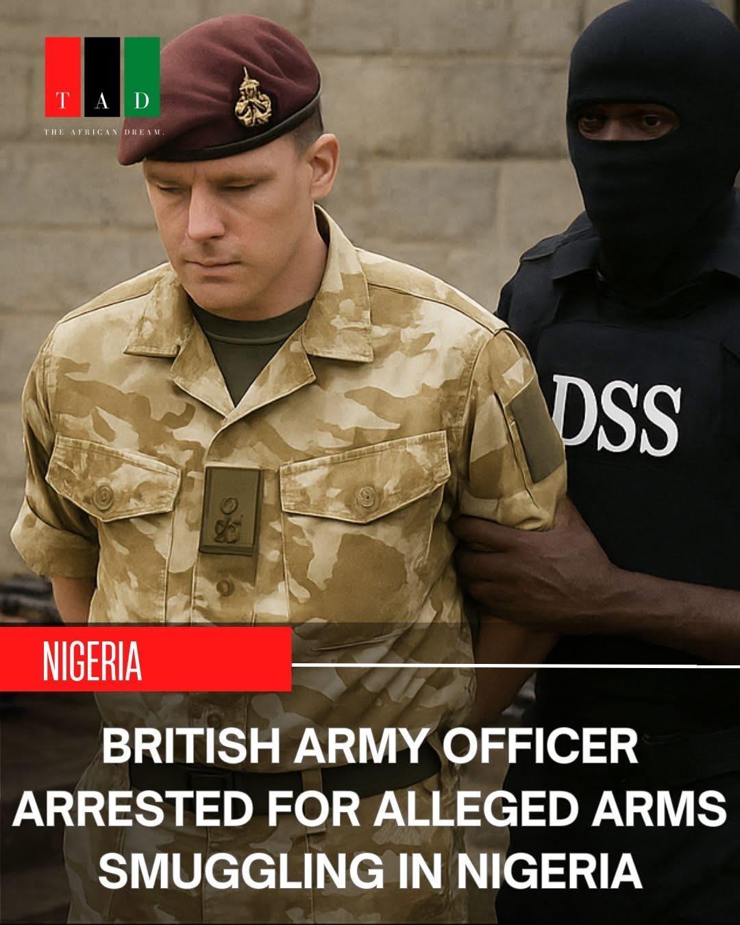 Wrong image of suspect arrested for arms smuggling in Nigeria 