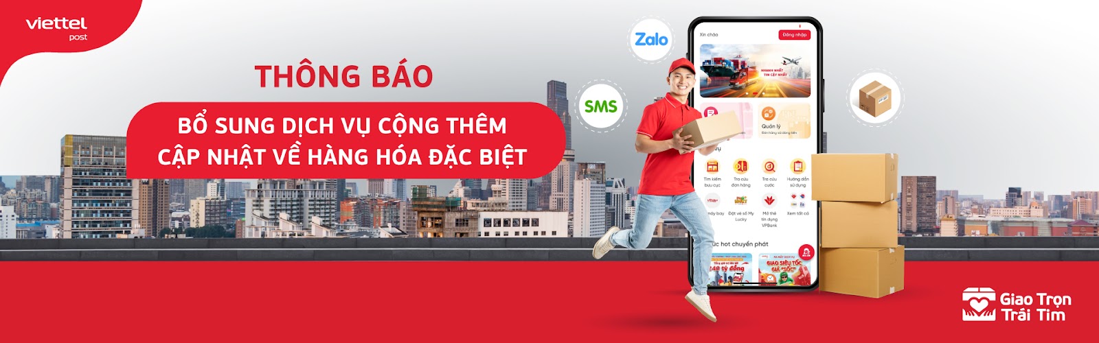 Mở rộng dịch vụ và điều chỉnh hàng hóa chuyên biệt