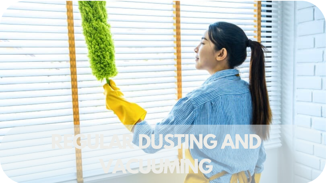 Regular Dusting And Vacuuming