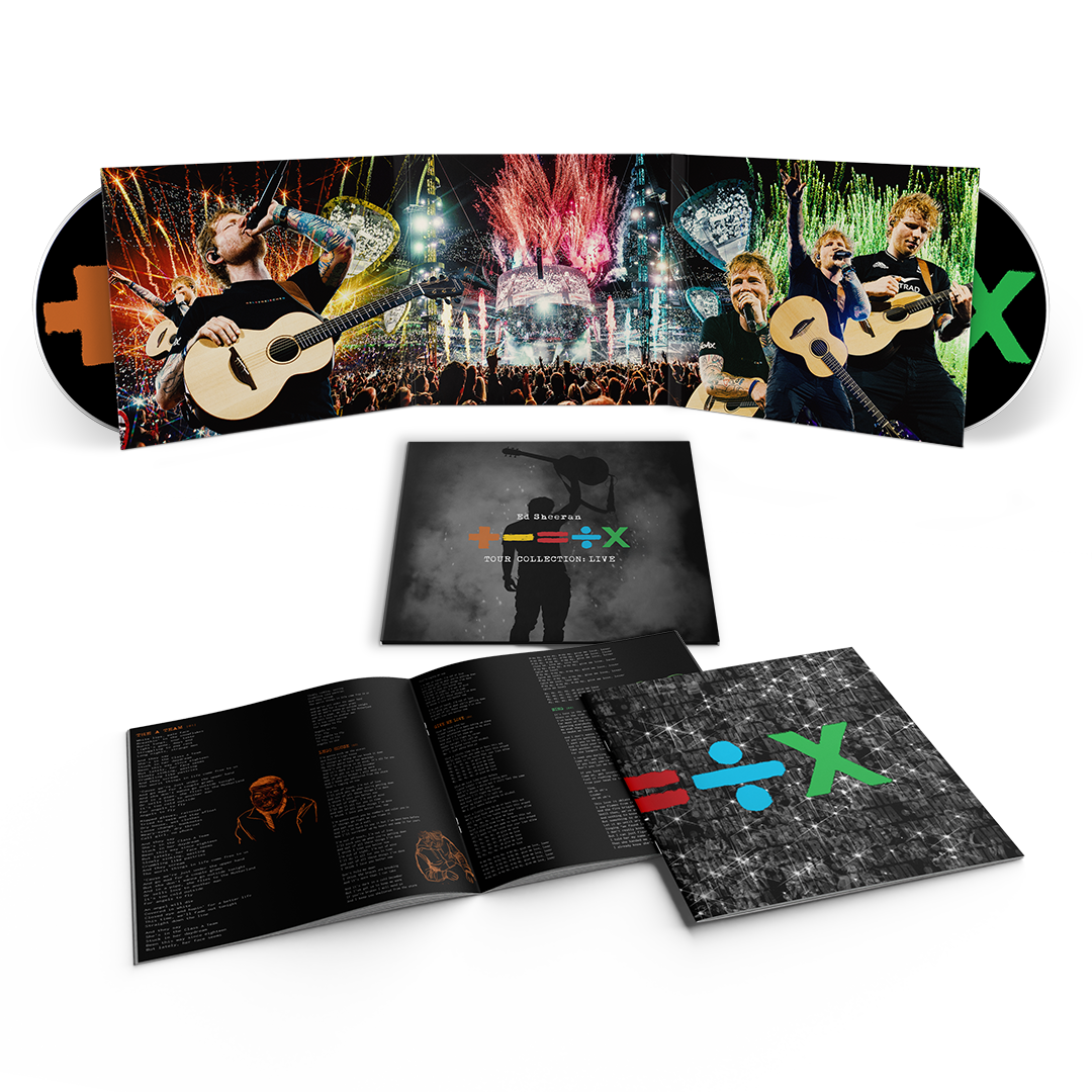 ED SHEERAN RELEASES '+-=÷× (TOUR COLLECTION: LIVE)' 27TH