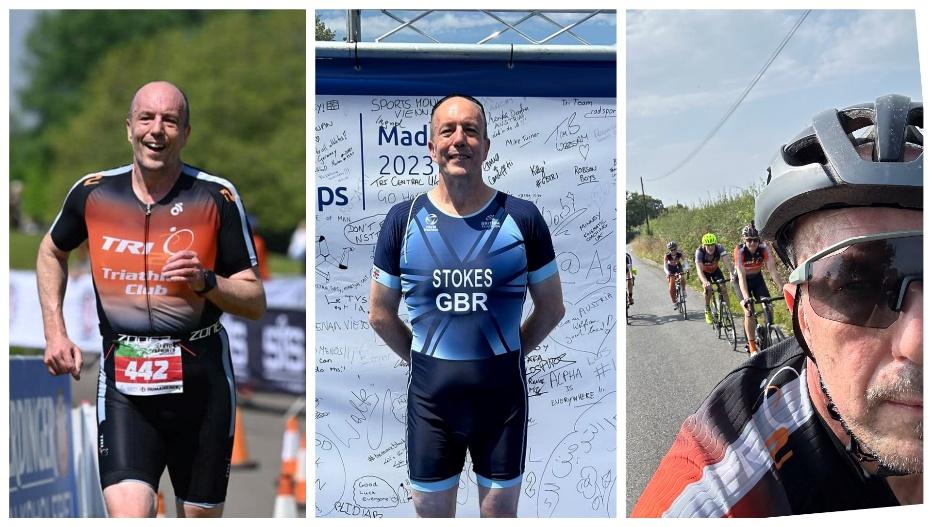 A collage of a person in a triathlon

AI-generated content may be incorrect.