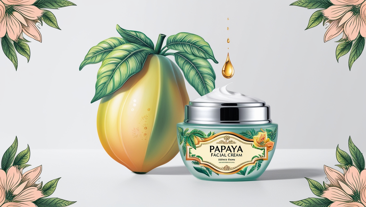 tesis de crema facial de papaya