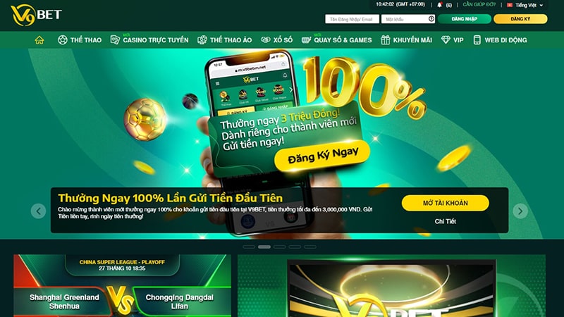 Nạp tiền để tham gia thế giới cá cược đỉnh cao V9bet