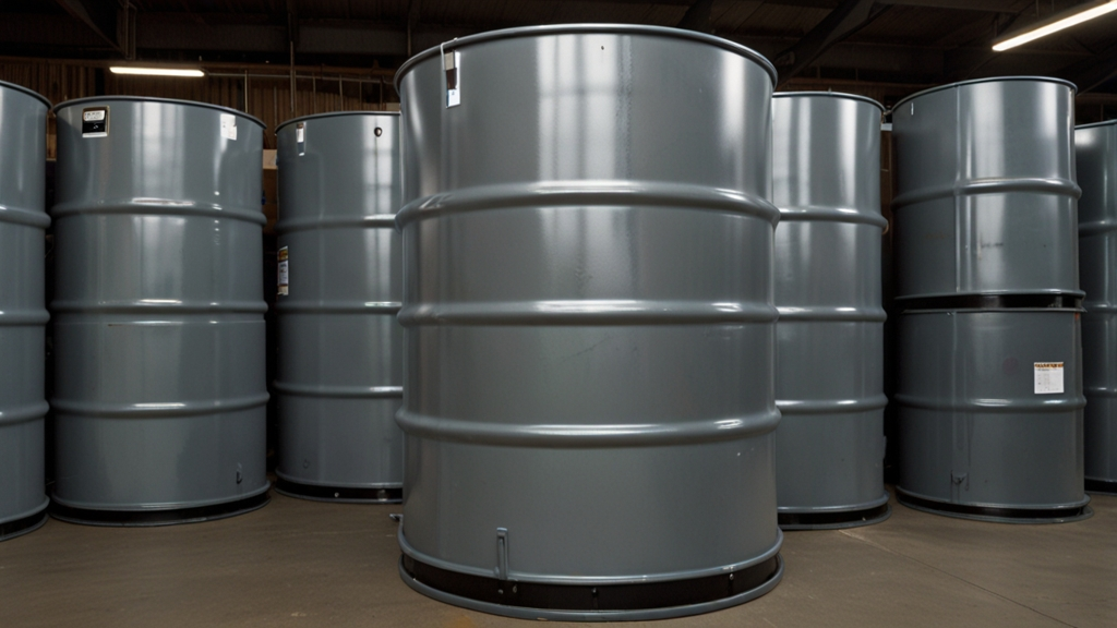 55 gallon drum size