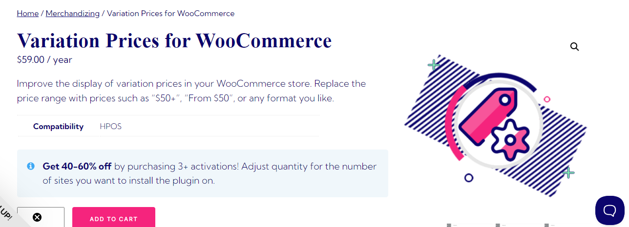 Variation prices for WooCommerce