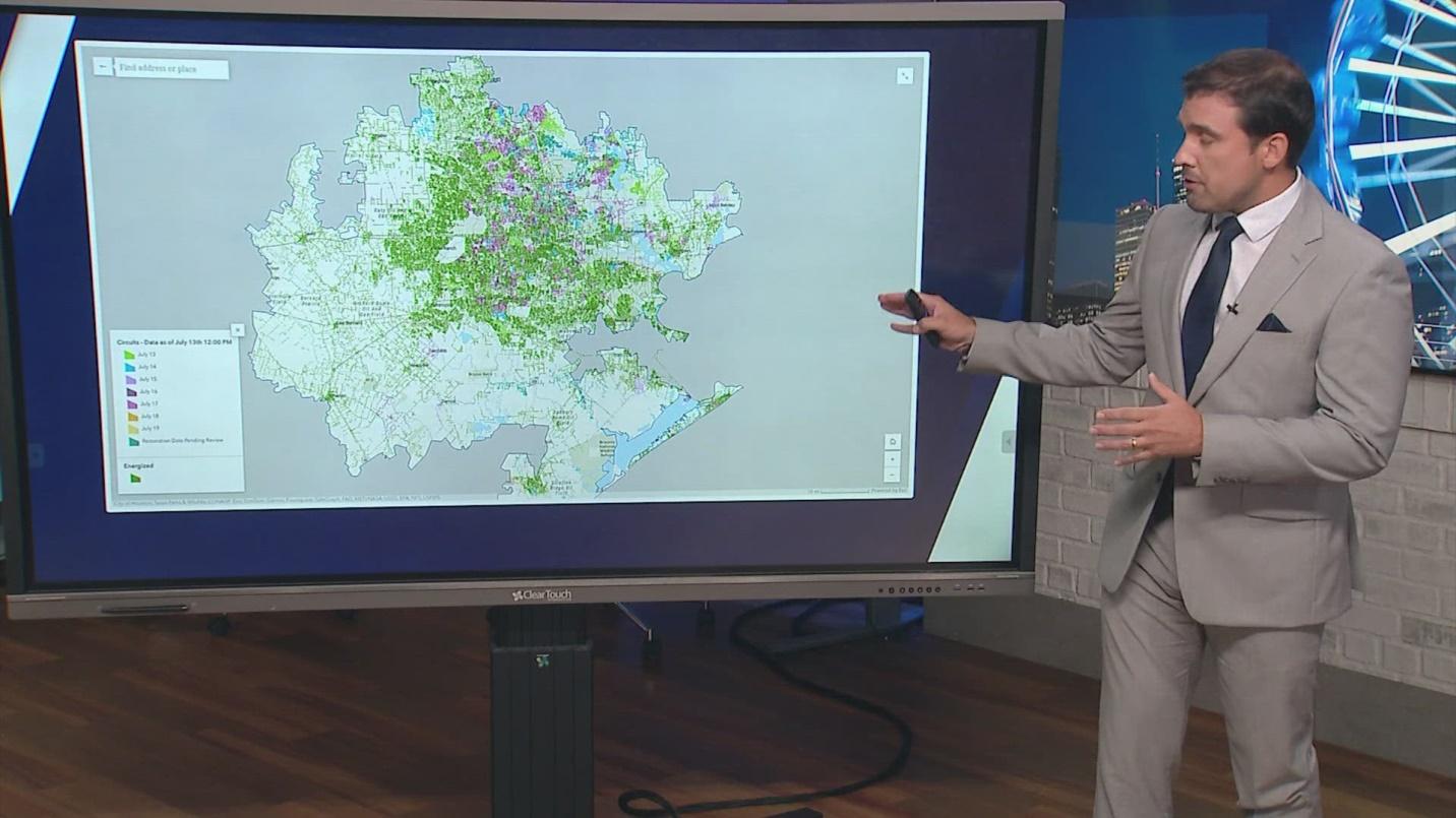 centerpoint outage map