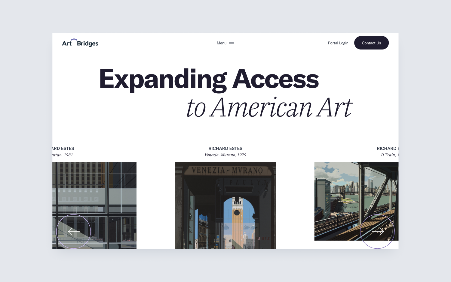 Image from the Clay Global’s Web Design to Enhance Accessibility for Art Bridges article on Abduzeedo