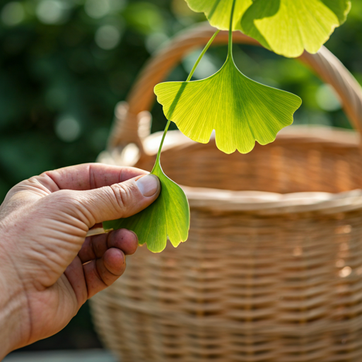 Harvesting and Using Ginkgo Leaves (For Small-Scale Home Use)