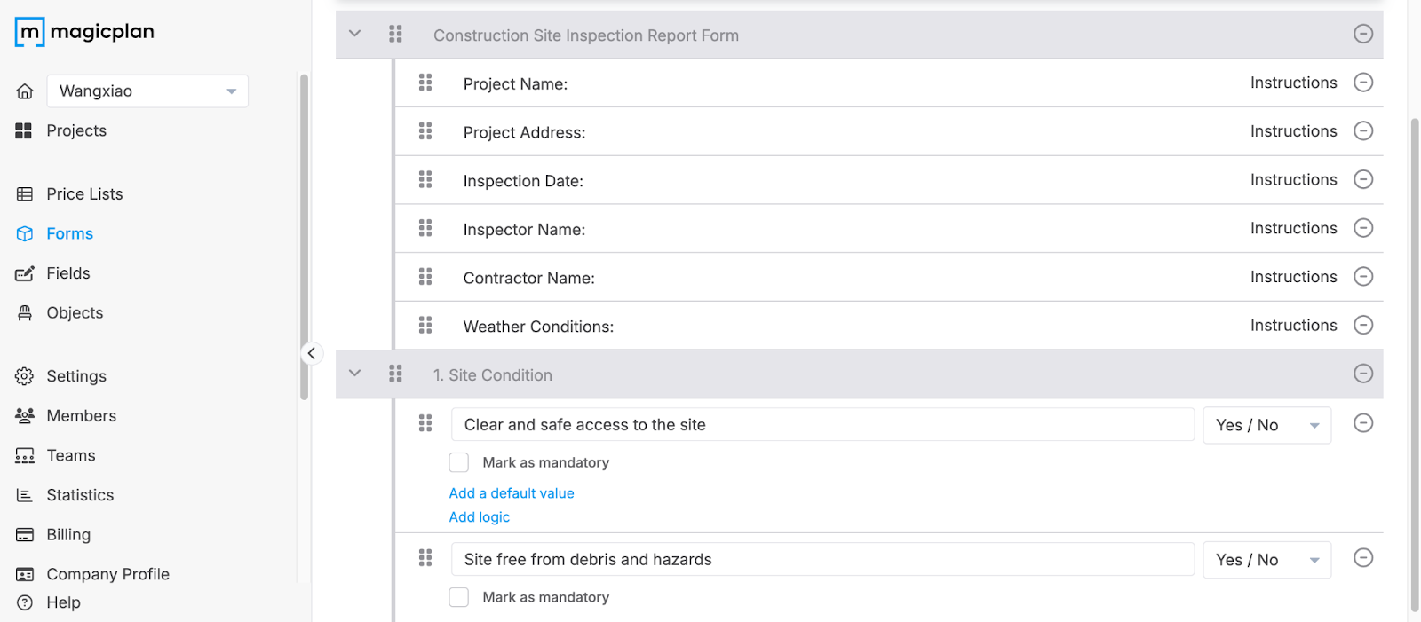 magicplan with comprehensive pdf features