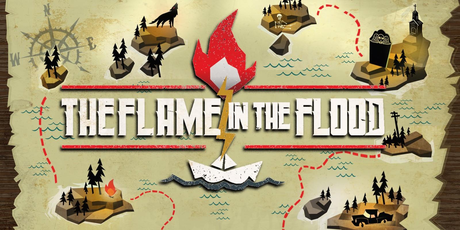The Official poster of The Flame in the Flood, One of The best single player survival games
