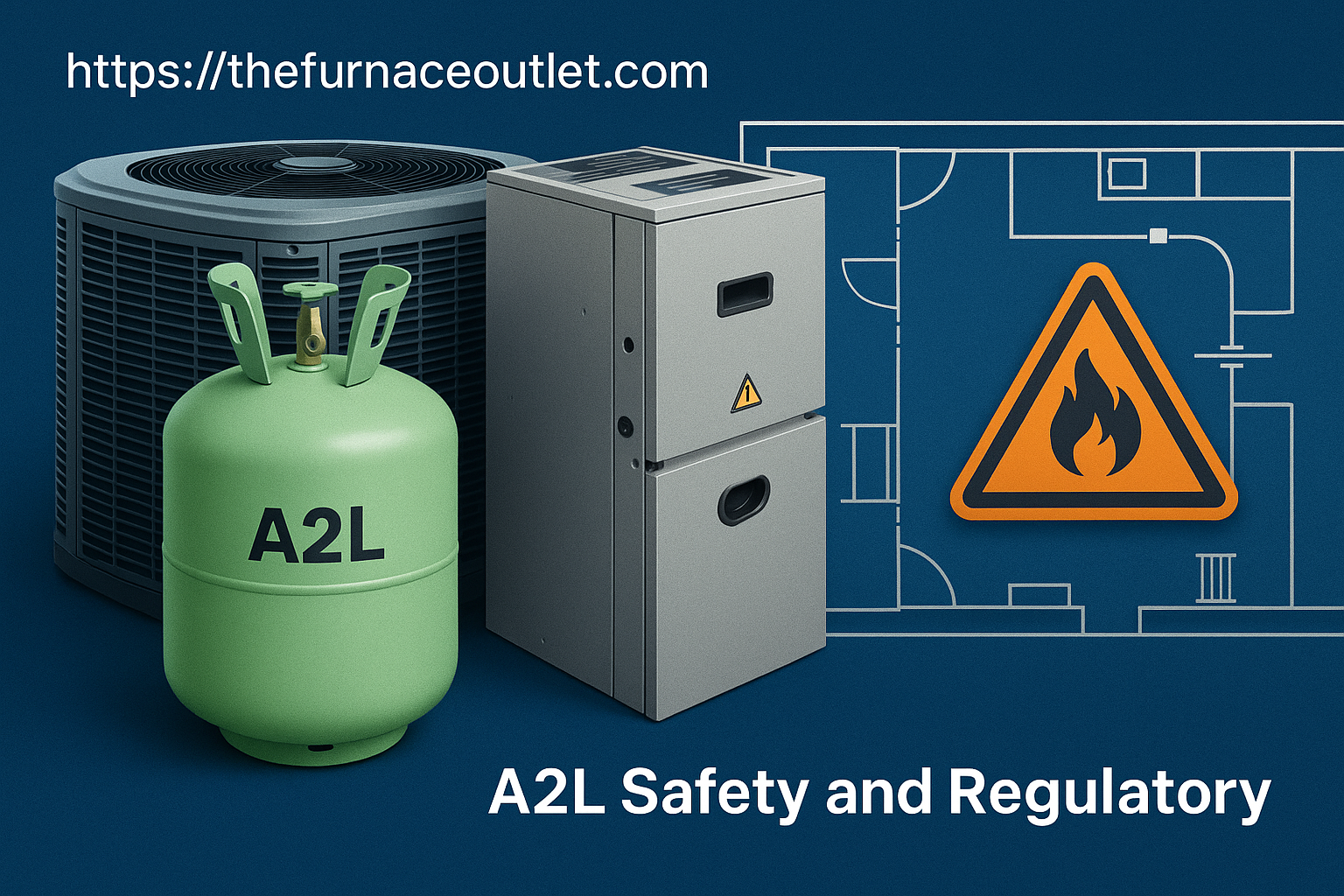Side-by-side comparison of ASHRAE and UL standards for A2L refrigerant installations in residential settings.