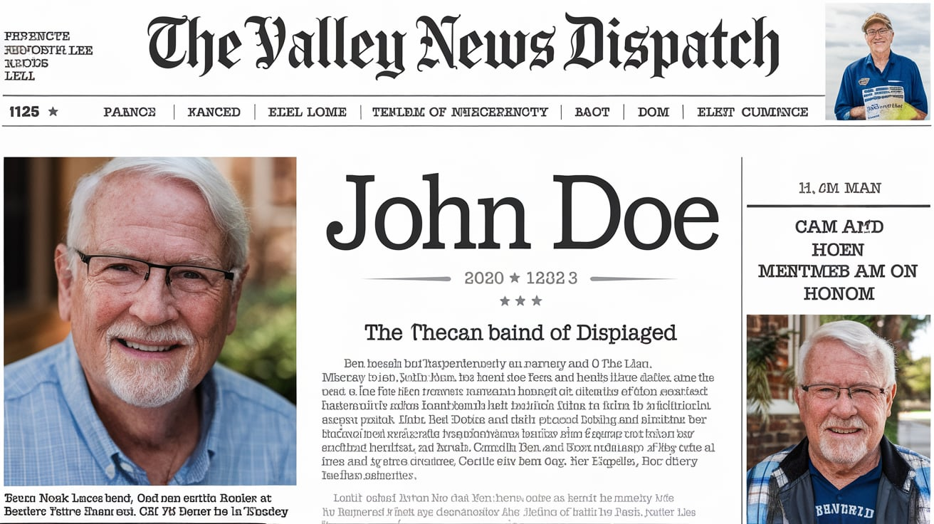  Valley News Dispatch Recent Obituaries 