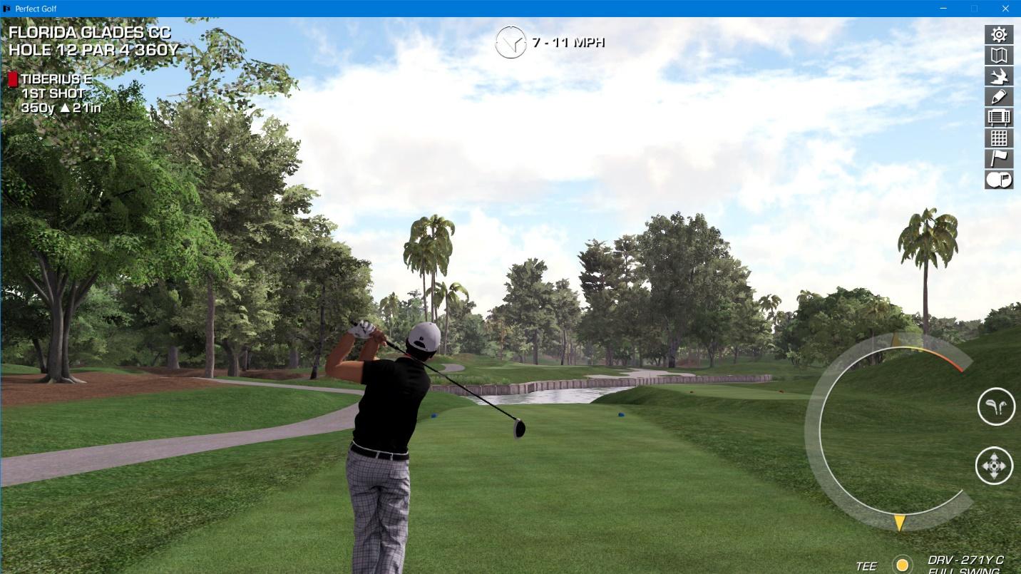 The official wallpaper of Perfect Golf, one of the best golf games for android