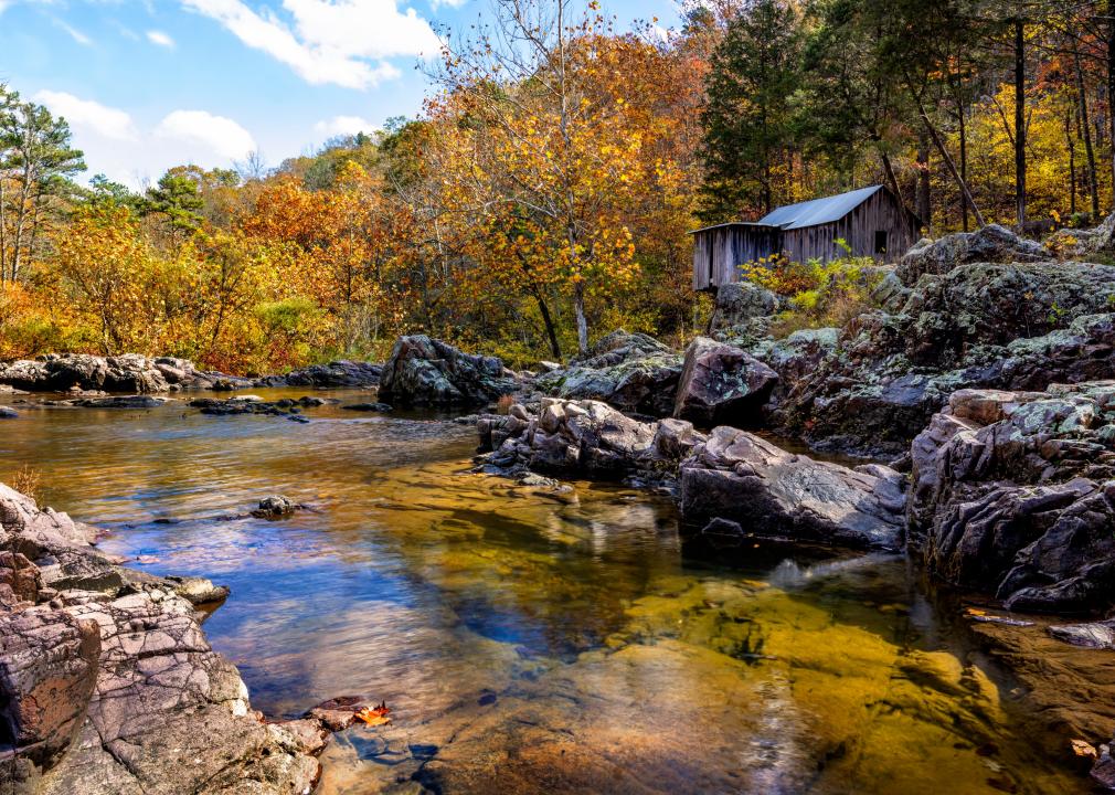 Abandoned Saw Mill in the Mark Twain National.