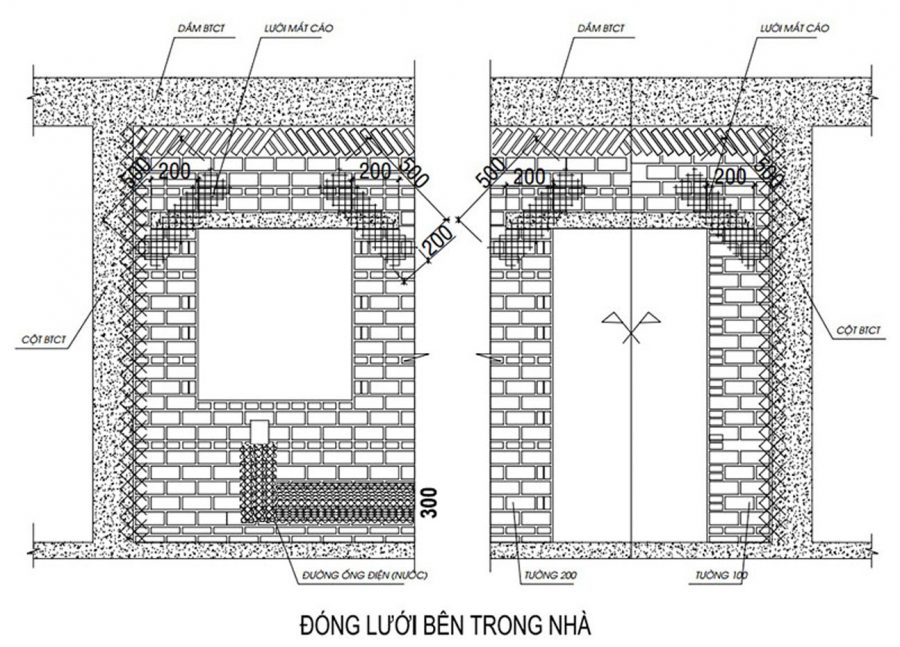 Quá trình tô tường đạt chuẩn